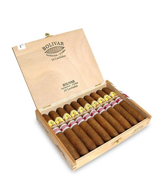 Bolivar Lusiadas Portugal Regional Edition 2017 Cigar Box of 10 close-up from AuCigars, premium Cuban cigar