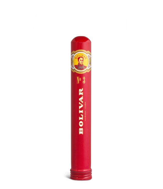 Bolivar Tubos No.3 Box of 25 from AuCigars, premium Cuban cigar.