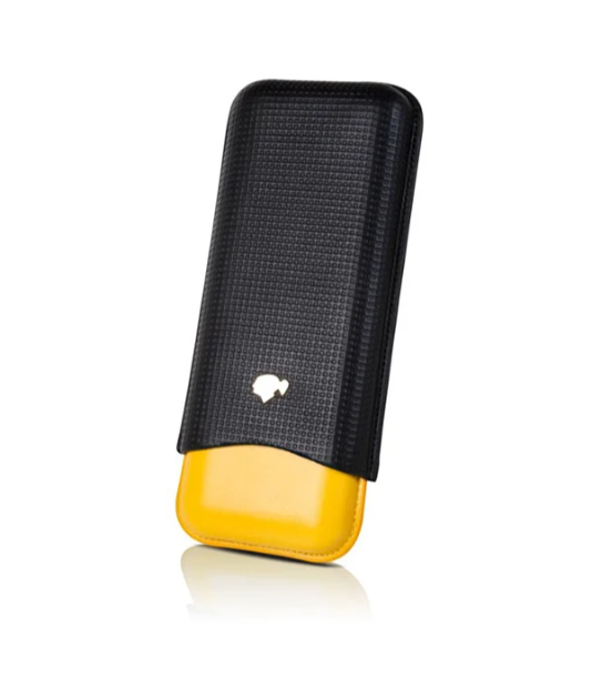 Cohiba Adjustable Leather Triple Cigar Case
