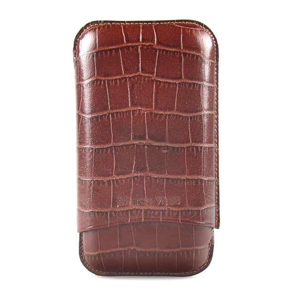 Martin Wess Croco Style Cigar Case