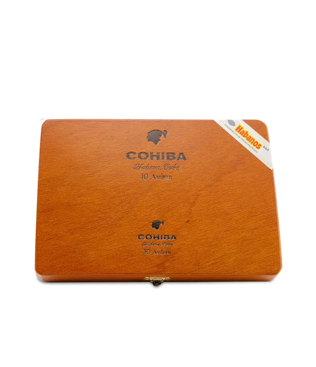 Cohiba Ambar Cigar Box View 4 from AuCigars, premium Cuban cigar