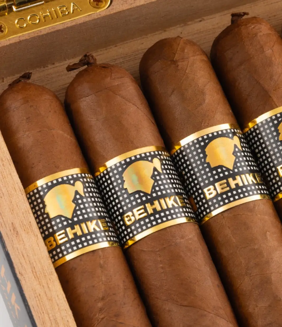 Cohiba Behike 52 2020 (Vintage) Cigar Box View 4 from AuCigars, premium Cuban cigar