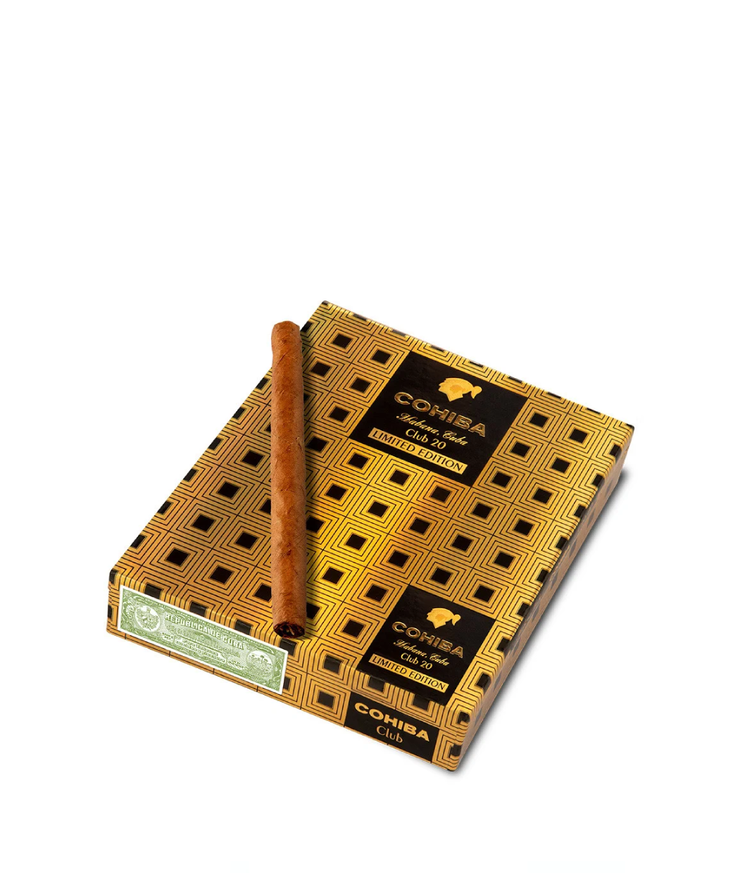 Cohiba Club 2020 Edition Cigar Box View 2 from AuCigars, premium Cuban cigar
