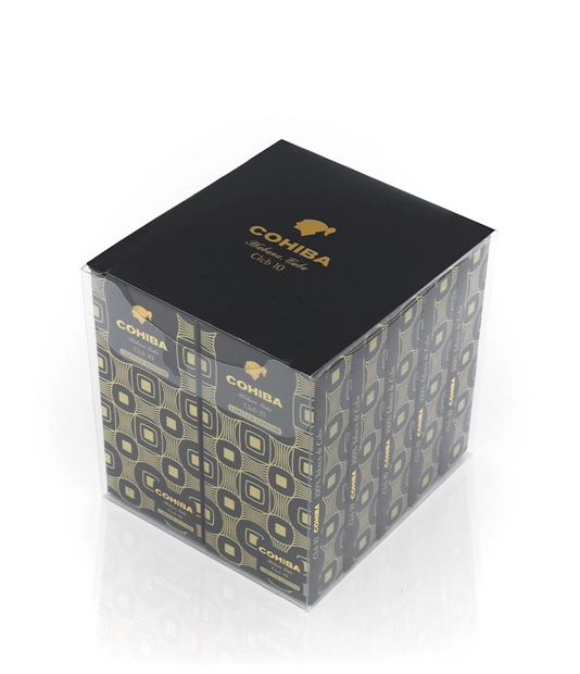 Cohiba Club 2022 Edition Cigar Box of 10 X 10 close-up from AuCigars, premium Cuban cigar