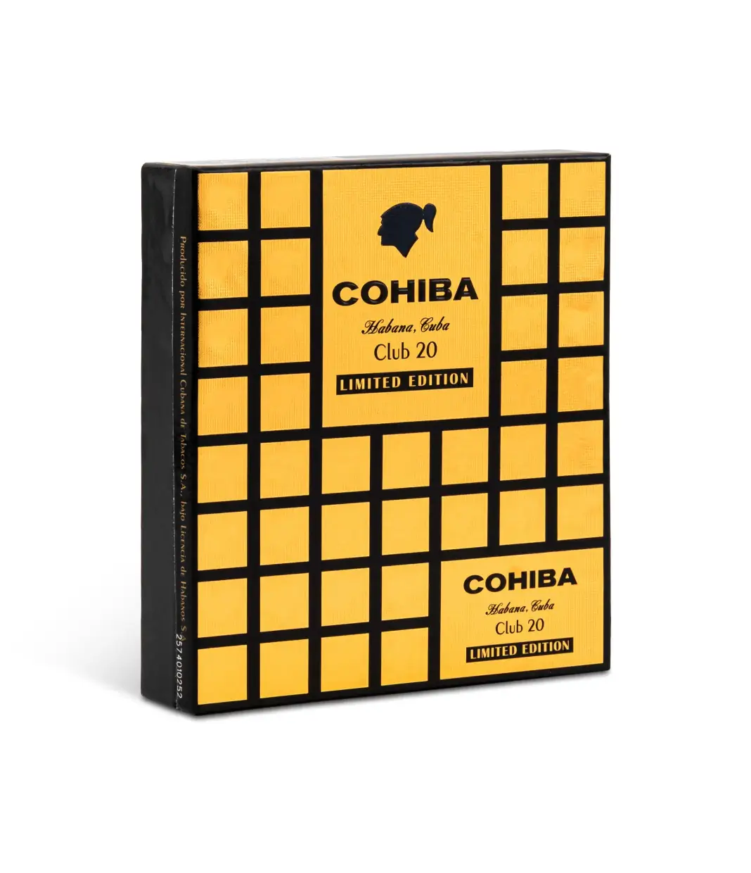 Cohiba Club 2024 Edition Cigar Box View 2 from AuCigars, premium Cuban cigar