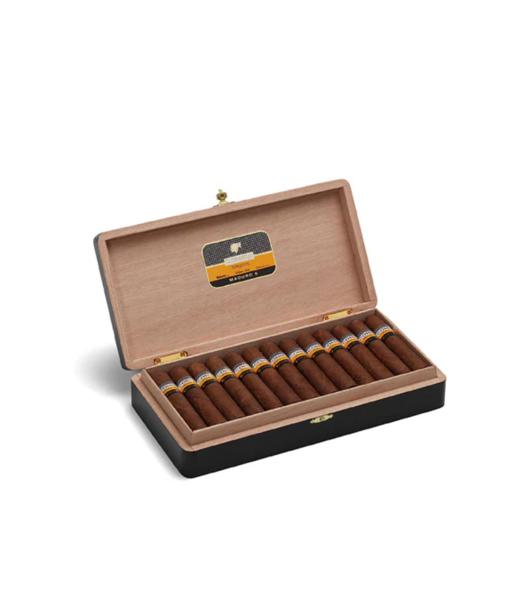 Cohiba Maduro 5 Magicos  Cigar Box of 25 close-up from AuCigars, premium Cuban cigar