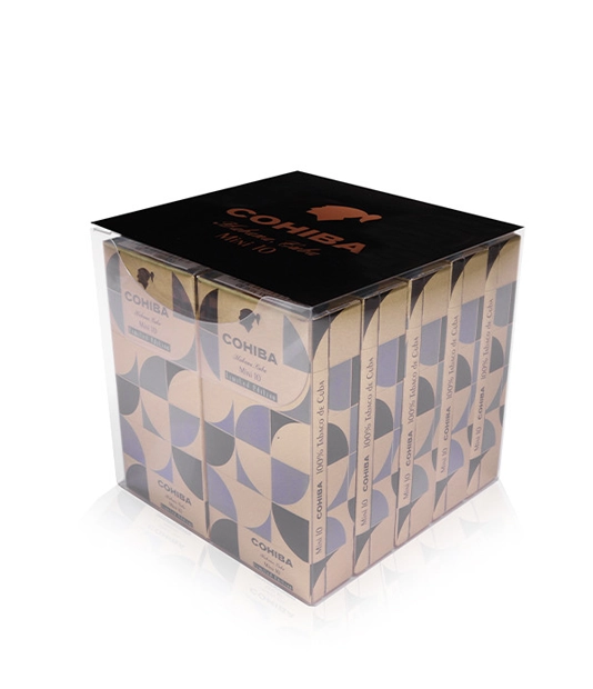 Cohiba Mini 2021 Edition Cigar Box of 10 X 10 close-up from AuCigars, premium Cuban cigar