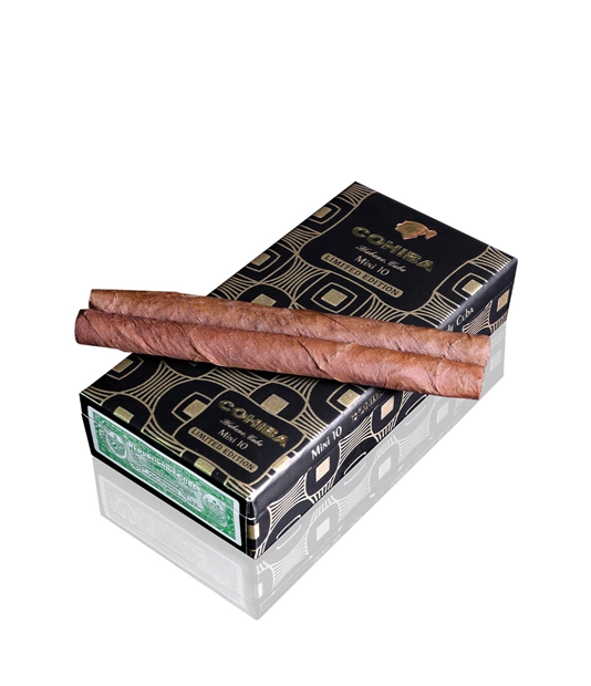Cohiba Club 2022 Edition Cigar Box of 10 X 10 close-up from AuCigars, premium Cuban cigar