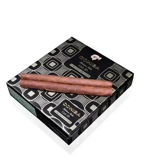 Cohiba Mini 2022 Edition Cigar Box of 20 X 5 close-up from AuCigars, premium Cuban cigar