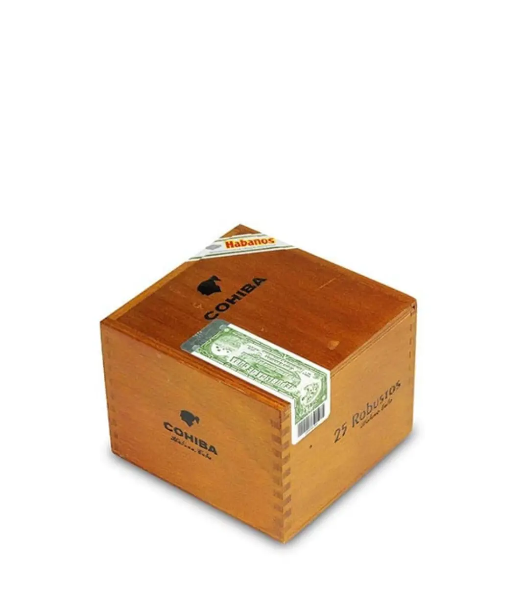 Cohiba Robustos 2021 (Vintage) Cigar Box View 2 from AuCigars, premium Cuban cigar