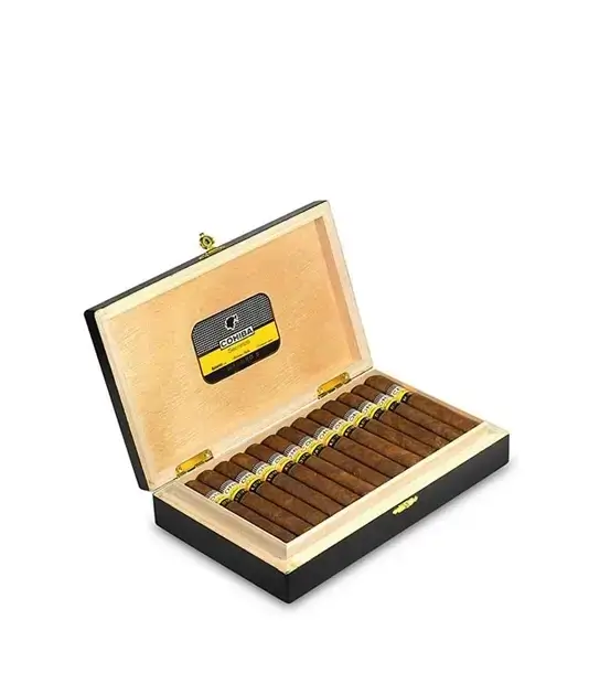 Cohiba Secretos 2021 Vintage Cigar Box of 25 close-up from AuCigars, premium Cuban cigar