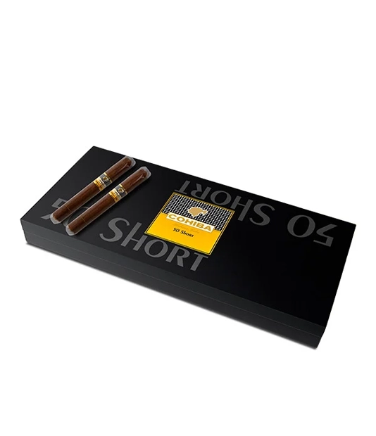 Cohiba Short Humidor Limited Edition Cigar Box of 50 close-up from AuCigars, premium Cuban cigar
