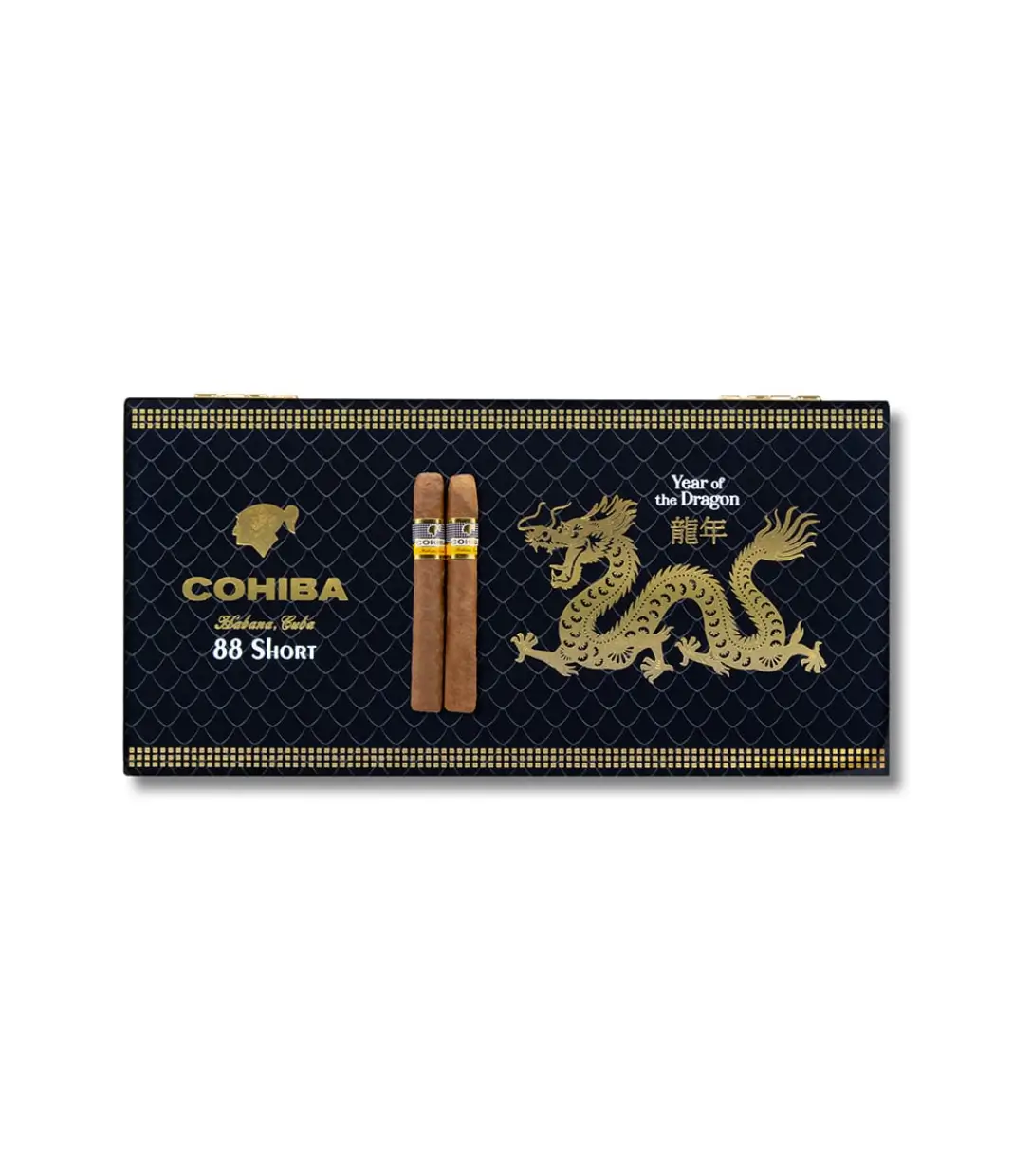 Cohiba Short Year Of The Dragon 2024 Limited Edition Cigar Box View 4 from AuCigars, premium Cuban cigar