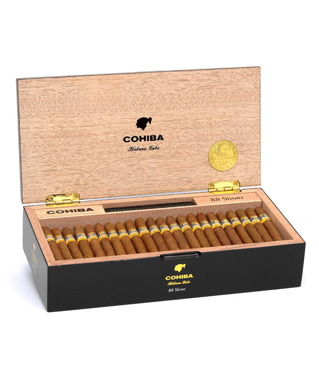 Cohiba Short Year Of The Rabbit 2023 Limited Edition Cigar Box of 88 close-up from AuCigars, premium Cuban cigar