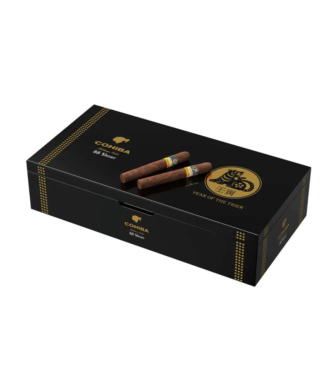 Cohiba Short Year Of The Tiger 2022 Limited Edition Cigar Box View 2 from AuCigars, premium Cuban cigar