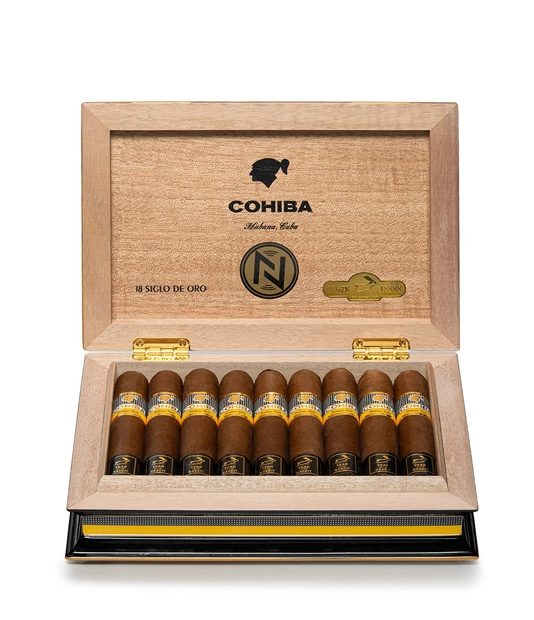 Cohiba Siglo De Oro Year Of The Rabbit 2023 Cigar close-up from AuCigars, premium Cuban cigar