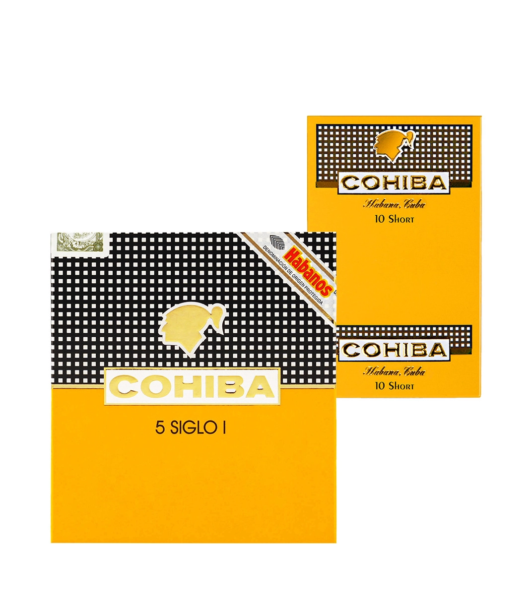 Cohiba Siglo I & Short Combo Set Cigar close-up from AuCigars, premium Cuban cigar