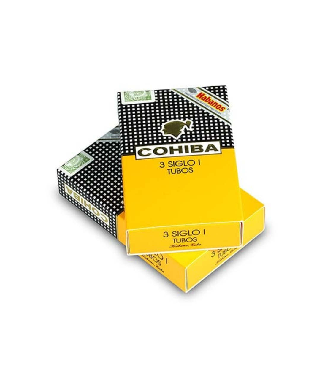 Cohiba Siglo I A/T Cigar Box of 3X5 close-up from AuCigars, premium Cuban cigar
