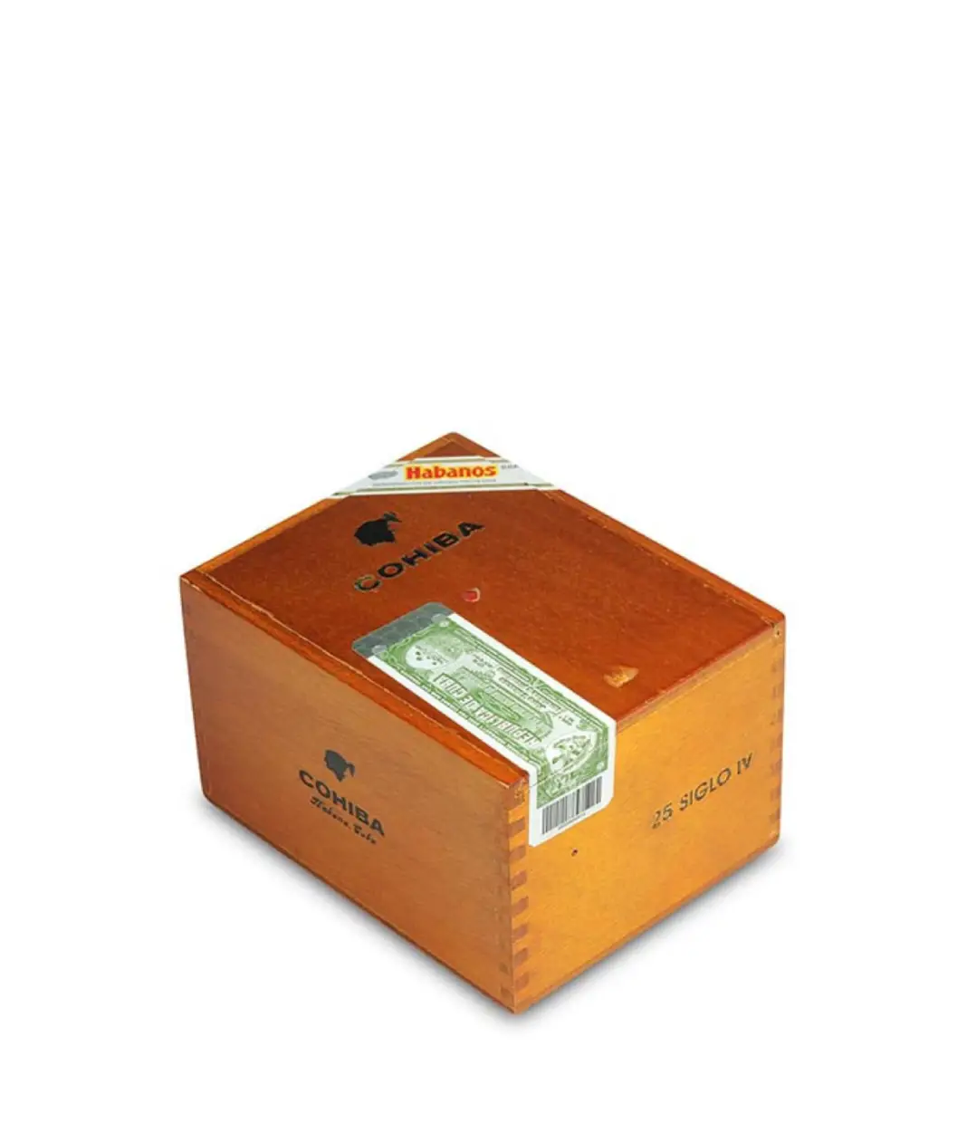 Cohiba Siglo IV 2019 (Vintage) Cigar Box View 2 from AuCigars, premium Cuban cigar