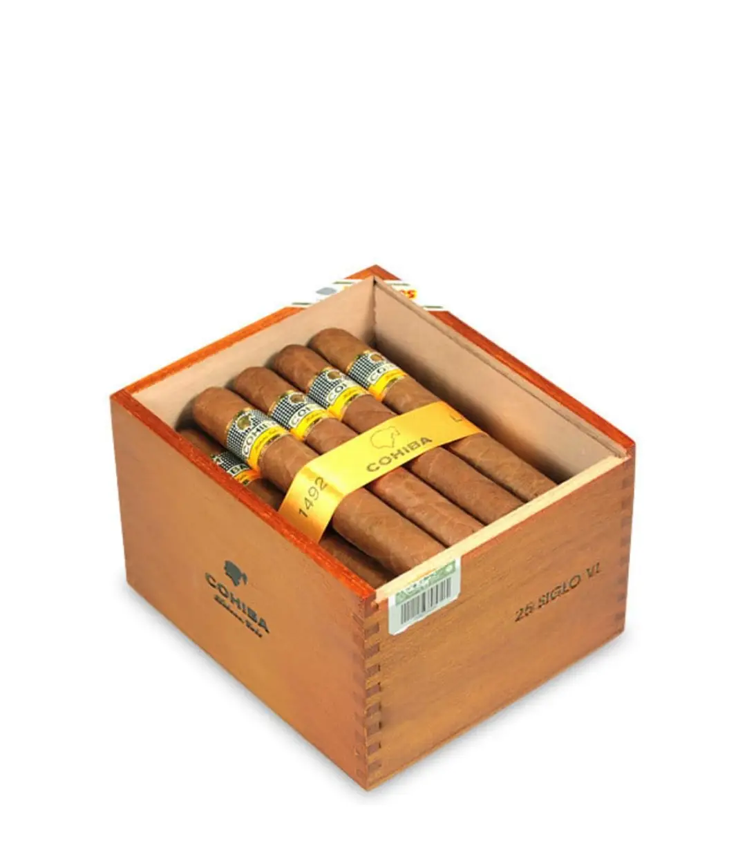 Cohiba Siglo VI 2017 (Vintage) Cigar Box of 25 close-up from AuCigars, premium Cuban cigar