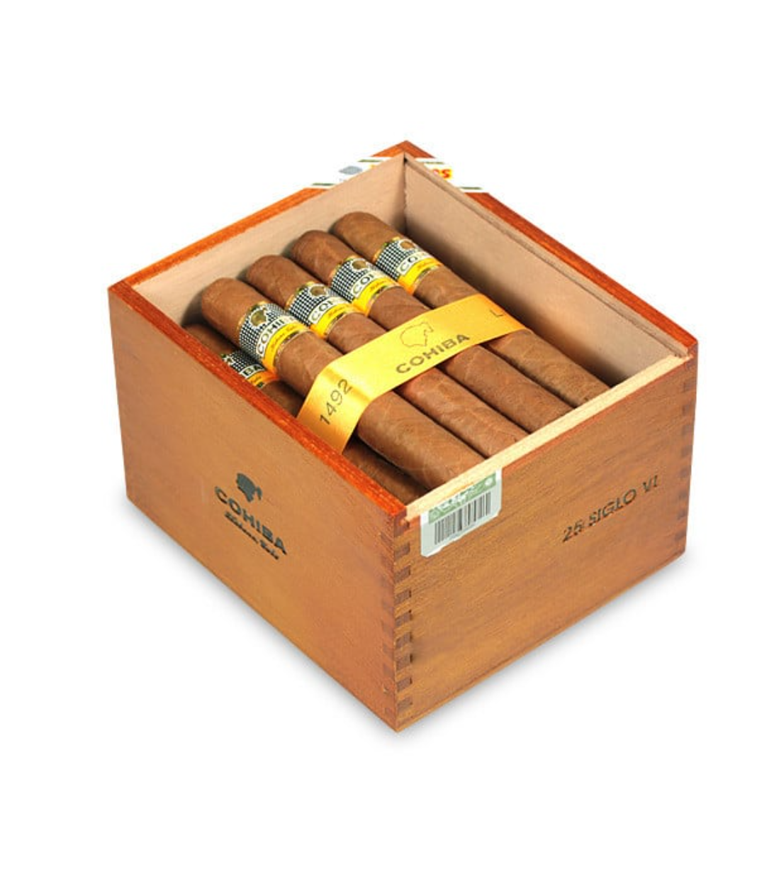 Cohiba Siglo VI 2020 C/P (Vintage) Cigar Box of 25 close-up from AuCigars, premium Cuban cigar