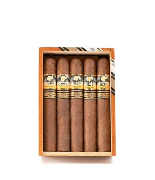Cohiba Talisman Limited Edition 2017 Cigar Box of 10 close-up from AuCigars, premium Cuban cigar