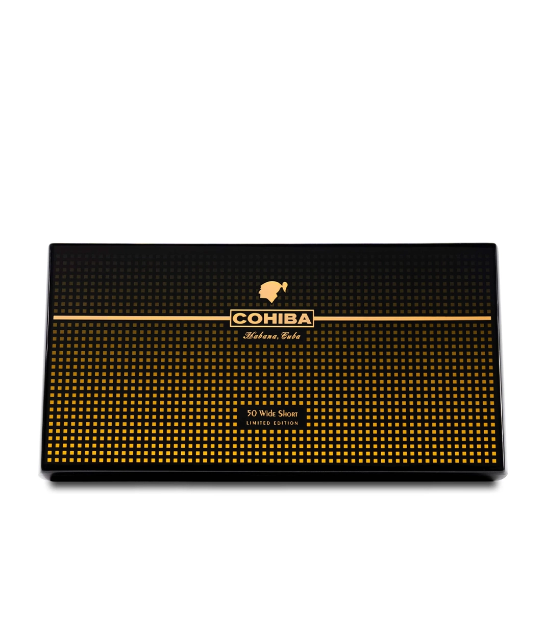 Cohiba Wide Short Humidor 2024 Limtied Edition Cigar close-up from AuCigars, premium Cuban cigar