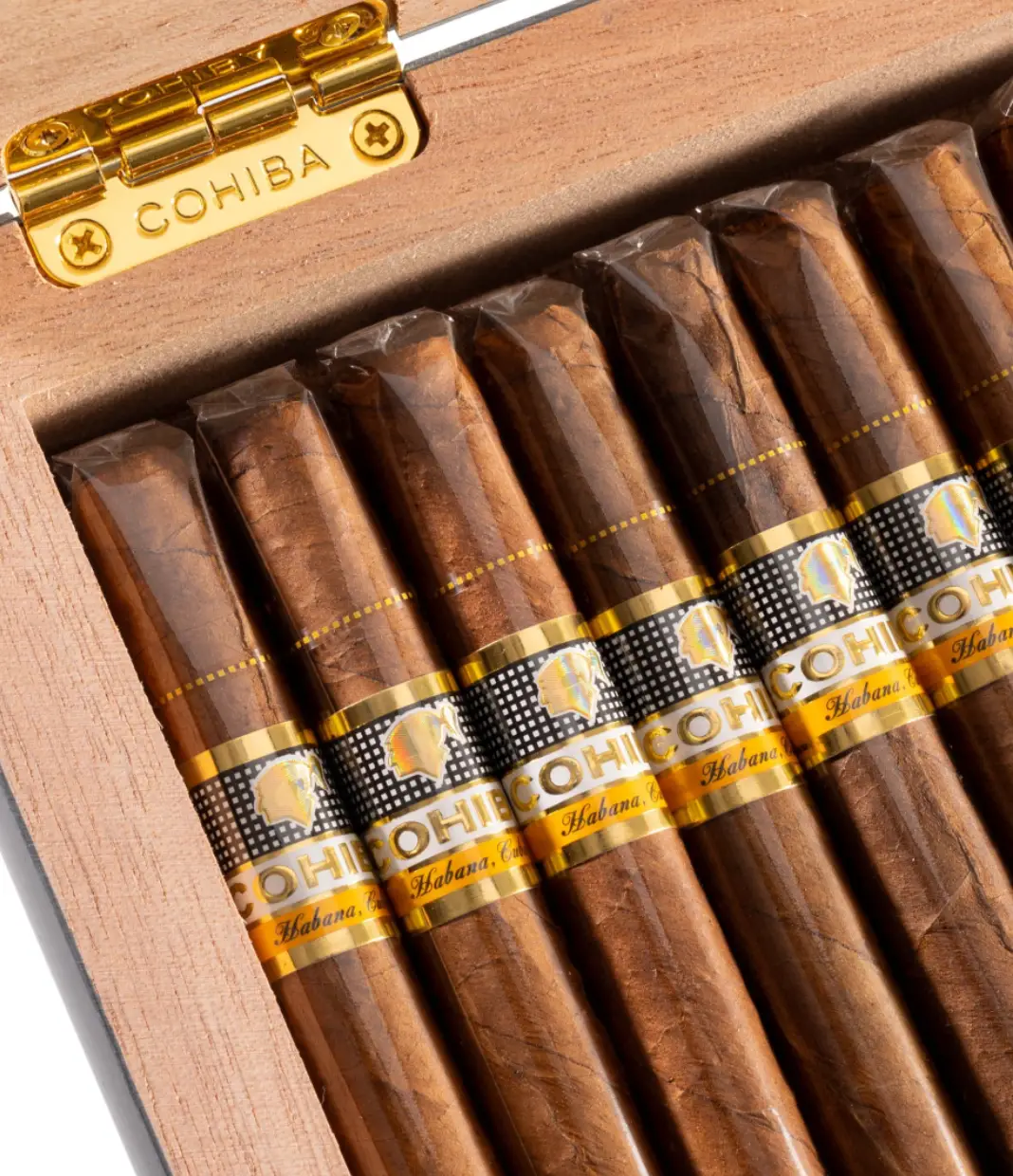 Cohiba Wide Short Humidor 2024 Limited Edition Special Number 01888 Cigar Box View 4 from AuCigars, premium Cuban cigar