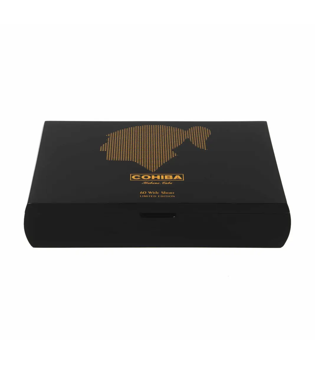 Cohiba Wide Short Humidor 2025 Limited Edition Cigar Box View 2 from AuCigars, premium Cuban cigar