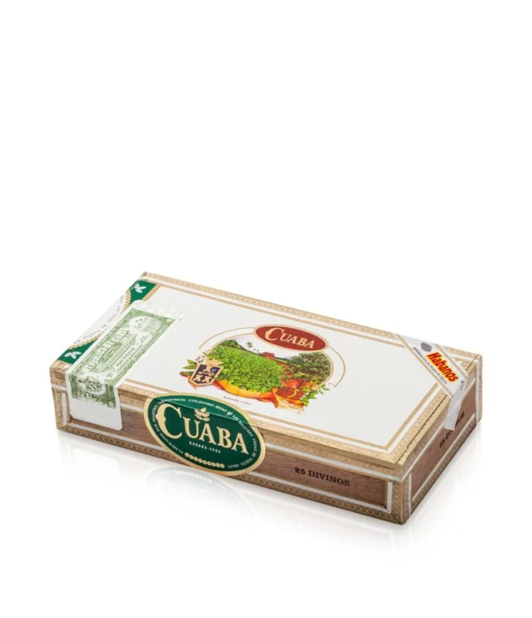 Cuaba Divinos Cigar Box View 2 from AuCigars, premium Cuban cigar