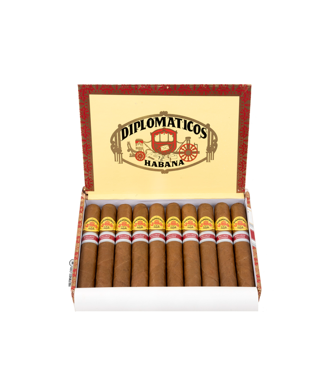 Diplomaticos Nortenos ER CANADA 2018  Cigar Box of 10 close-up from AuCigars, premium Cuban cigar