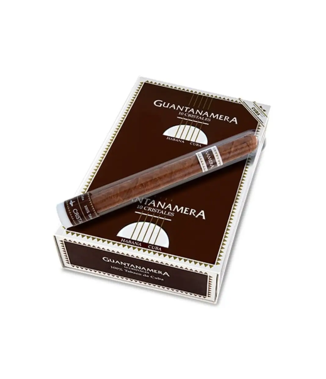 Guantanamera Cristales Cigar Box View 2 from AuCigars, premium Cuban cigar