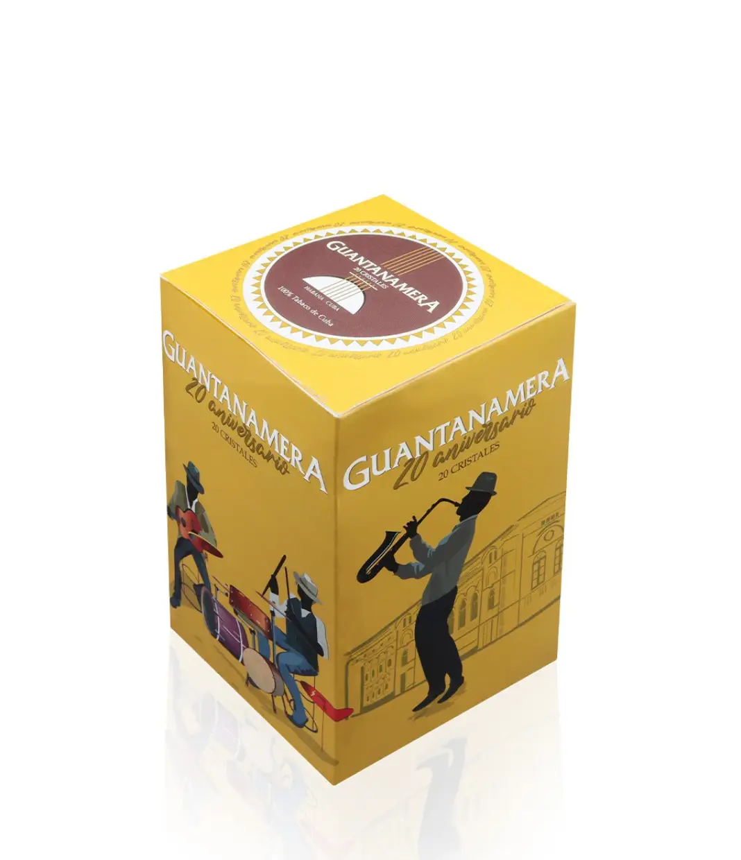 Guantanamera Cristales 20th Aniversario 2022 Limited Edition Cigar Box View 2 from AuCigars, premium Cuban cigar