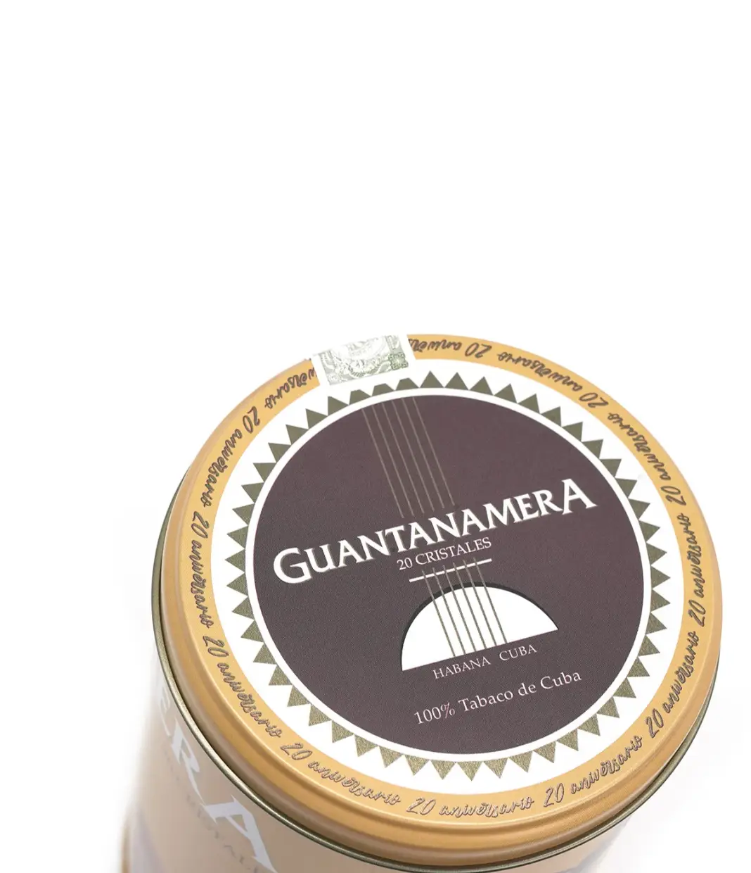 Guantanamera Cristales 20th Aniversario 2022 Limited Edition Cigar Box View 3 from AuCigars, premium Cuban cigar