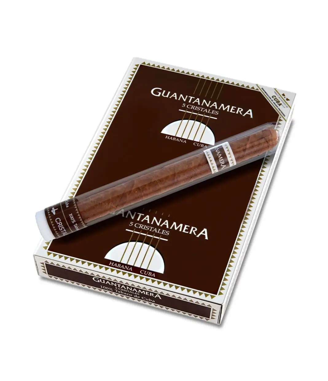 Guantanamera Cristales Cigar Box View 2 from AuCigars, premium Cuban cigar