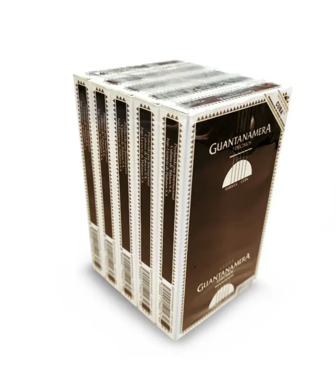 Guantanamera Decimos Cigar Box View 2 from AuCigars, premium Cuban cigar
