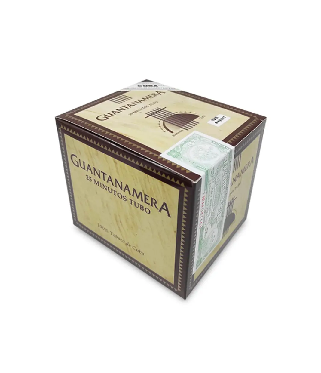 Guantanamera Minutos Tubo Cigar Box View 2 from AuCigars, premium Cuban cigar