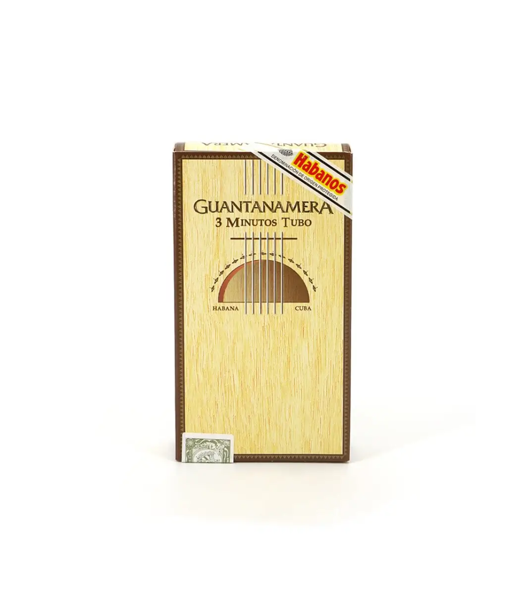 Guantanamera Minutos Tubo Cigar Box View 2 from AuCigars, premium Cuban cigar