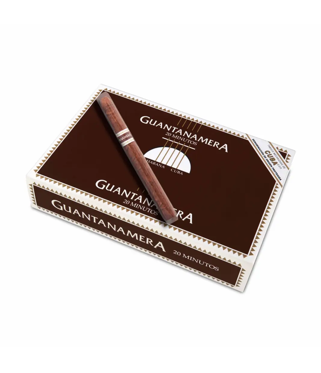 Guantanamera Minutos Cigar Box View 3 from AuCigars, premium Cuban cigar