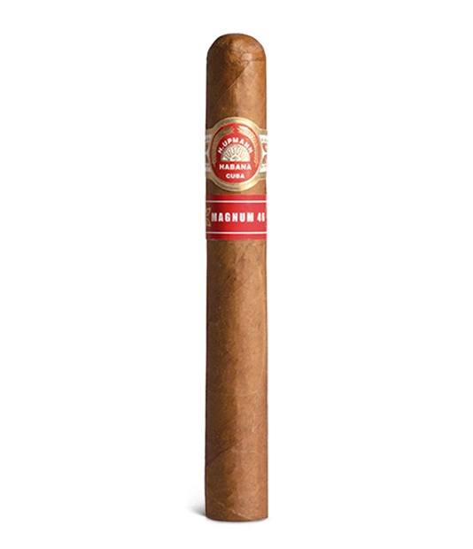 H. Upmann Magnum 46 Cigar close-up from AuCigars, premium Cuban cigar