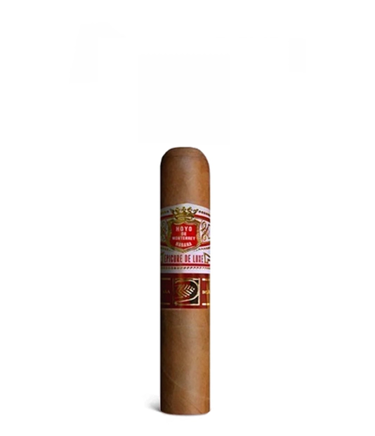 Hoyo De Monterrey Epicure De Luxe LCDH Cigar close-up from AuCigars, premium Cuban cigar