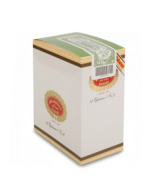 Hoyo De Monterrey Epicure No.2 A/T Cigar Box of 15 close-up from AuCigars, premium Cuban cigar