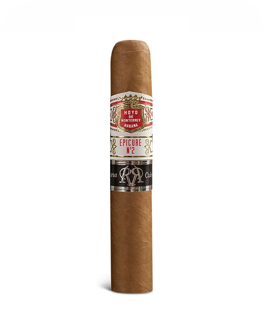 Hoyo De Monterrey Epicure No.2 Reserva 2012 Cigar close-up from AuCigars, premium Cuban cigar