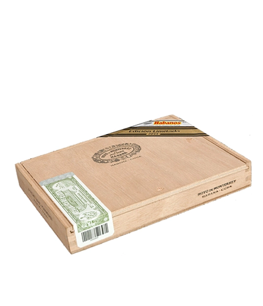 Hoyo De Monterrey Hoyo Short Piramides Limited Edition 2011 Cigar Box of 10 close-up from AuCigars, premium Cuban cigar