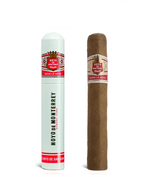Hoyo De Monterrey Le Hoyo De San Juan Tubos Box of 15 from AuCigars, premium Cuban cigar.