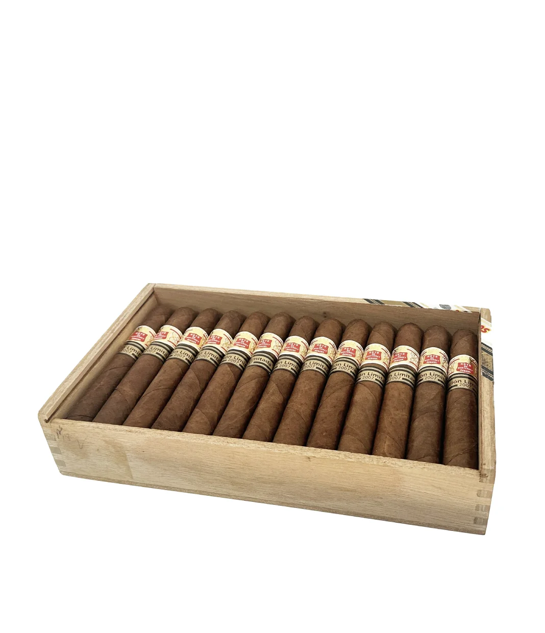 Hoyo de Monterrey Regalos Edicion Limitada 2007 Cigar Box of 25 close-up from AuCigars, premium Cuban cigar