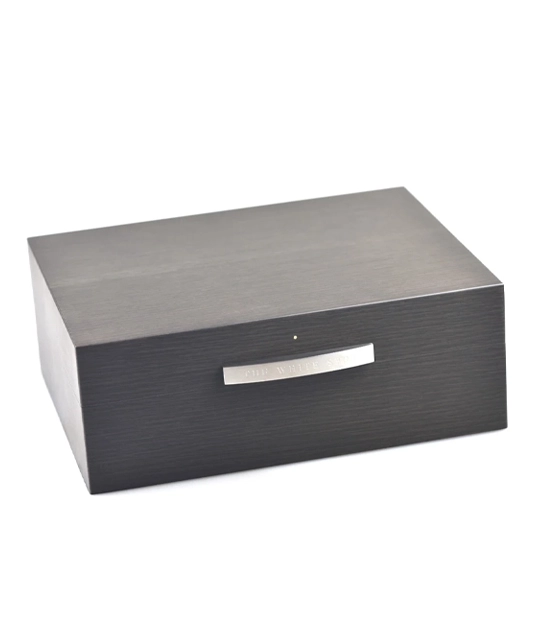 Dunhill White Spot Humidor Grey Oak (50) now available at Au Cigars.