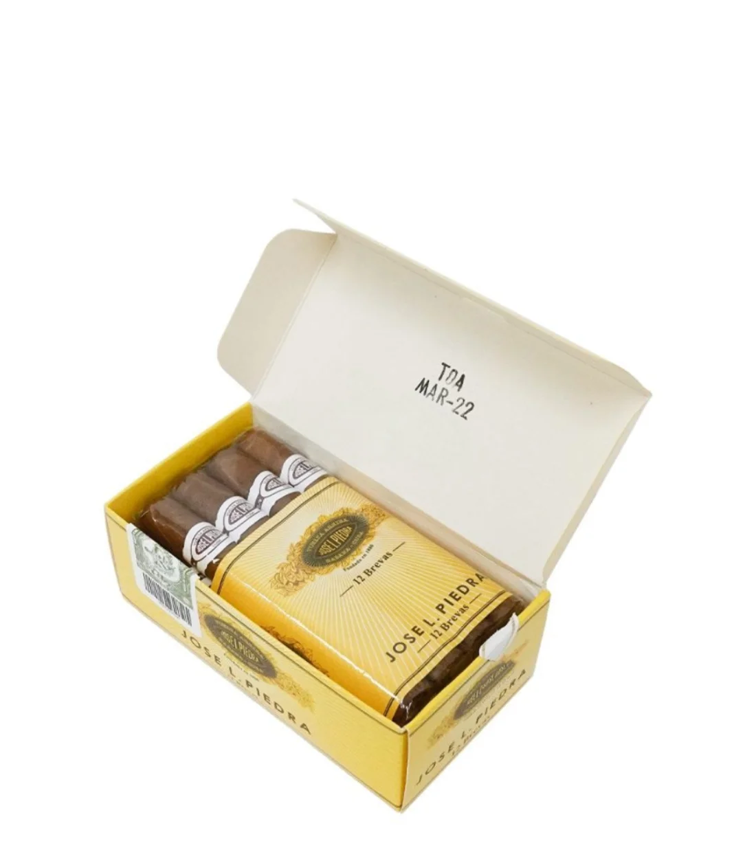 Jose L. Piedra Brevas Cigar Box View 2 from AuCigars, premium Cuban cigar