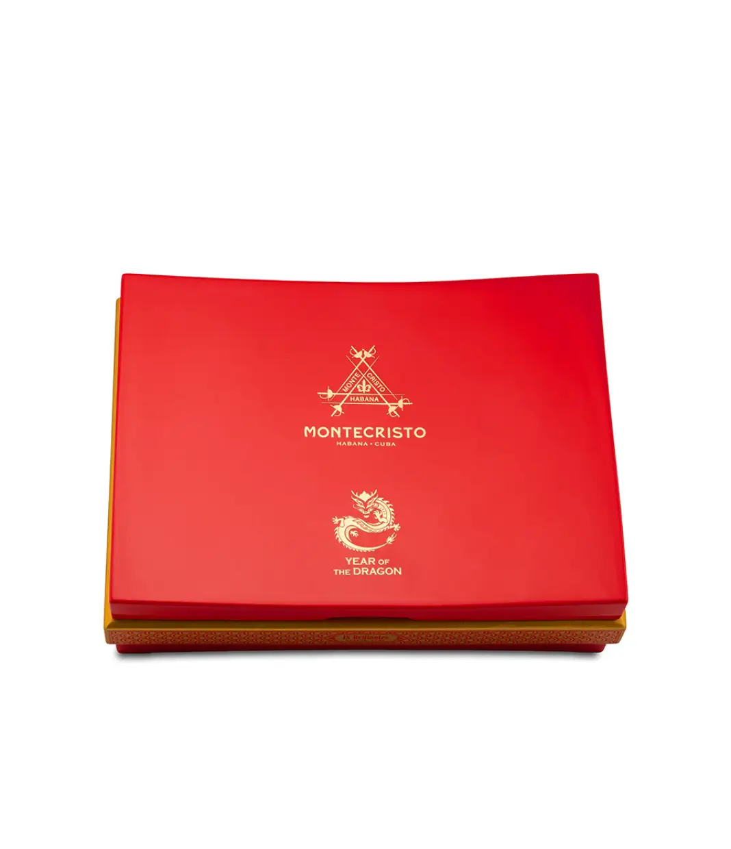 Montecristo Brillantes Year of the Dragon 2024 Limited Edition Cigar Box View 4 from AuCigars, premium Cuban cigar