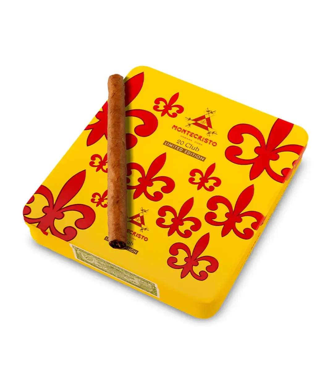 Montecristo Club 2020 Edition Cigar Box View 2 from AuCigars, premium Cuban cigar